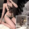 Sex Underwear Passion Temptation Mood Butterfly Hollow Free Sexy Perspective Robe Suit Women