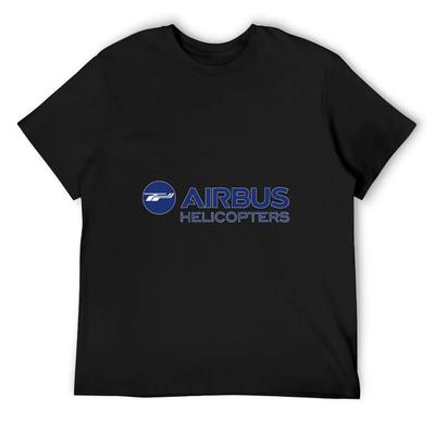 Airbus Helicopters Division Logo-- T-Shirt Topping Plus Sizes Summer 2025 T-shirts for Men Cotton