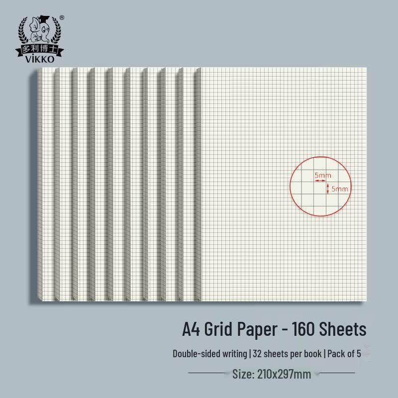 Dr. Doli Notebooks and Draft Paper цветной набор из 5 штук