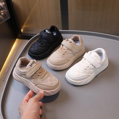Kids Casual Sneakers Boys Girls Soft Sole Velcro Toddler School Style Shoes