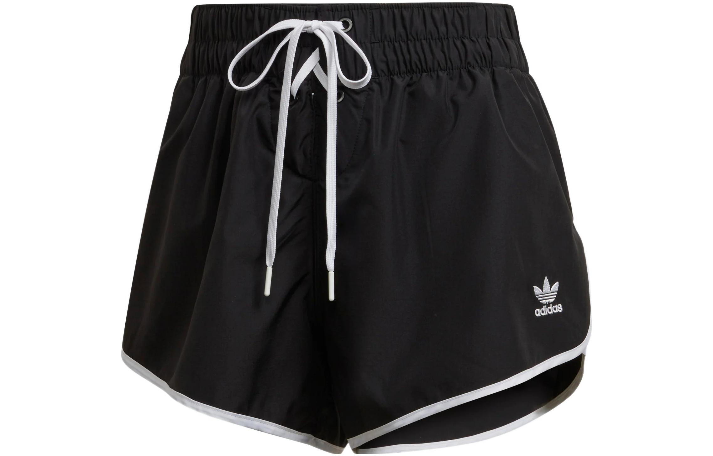 Adidas Originals Trefoil Hot Girl Lace Up Collection Hot Girl Collection Shorts Women s Black HK5087 M