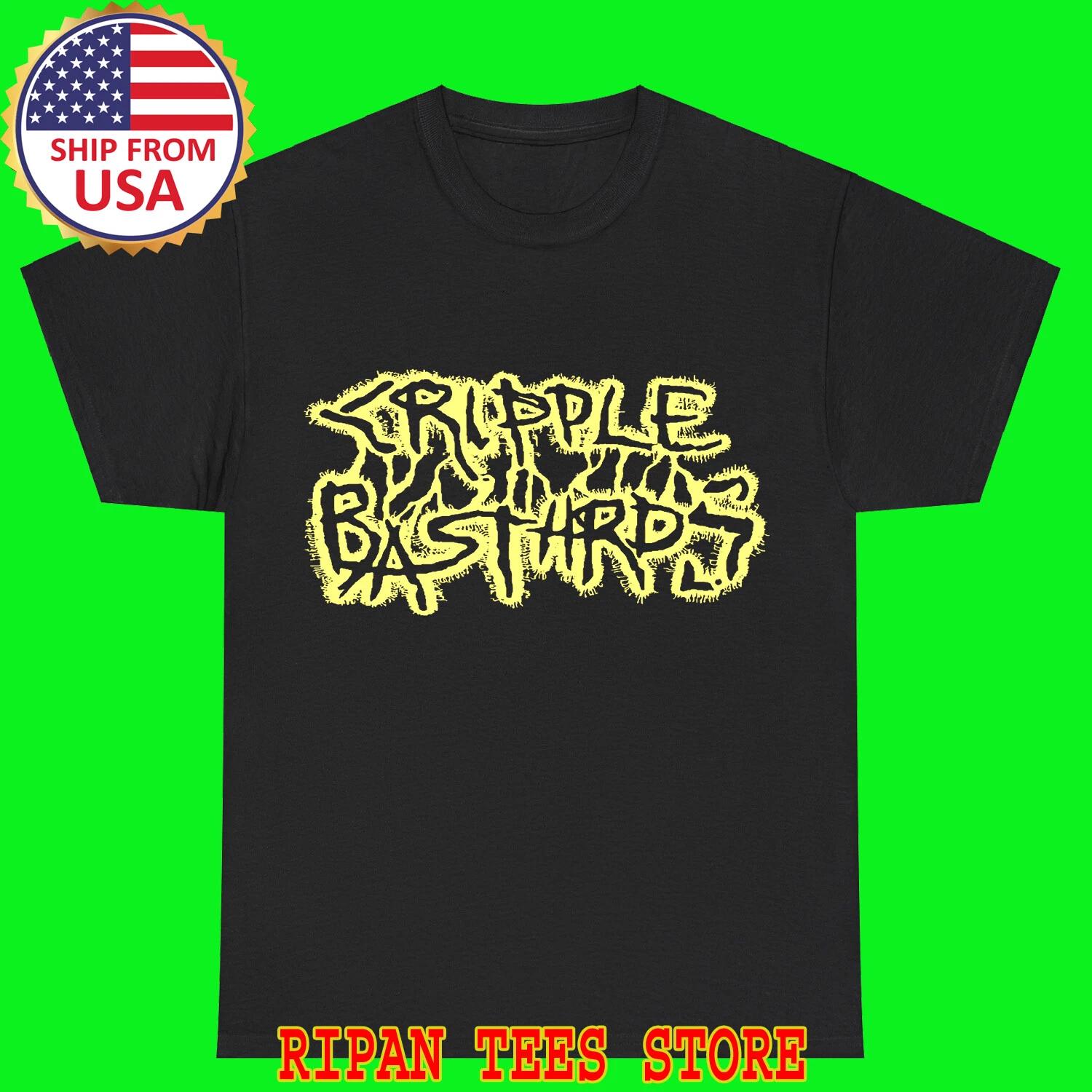 

Cripple Bastards Black T-Shirt Tee Top Unisex S