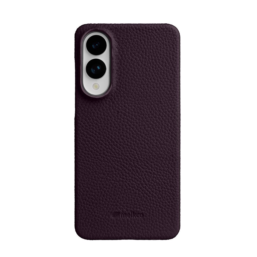 Melkco 100% Genuine Leather Case for Samsung Galaxy S25 Edge Ultra Plus Luxury Cover Handmade Real Cowhide Phone Cases S25 Ultra