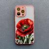Mohnblüten Blüte Heißes Rotes Case Für iPhone 17 16 12 13 Pro Max Mini 11 14 15 Pro Max XS X XR 7 8 Plus Stoßfeste Rückseitenabdeckungen