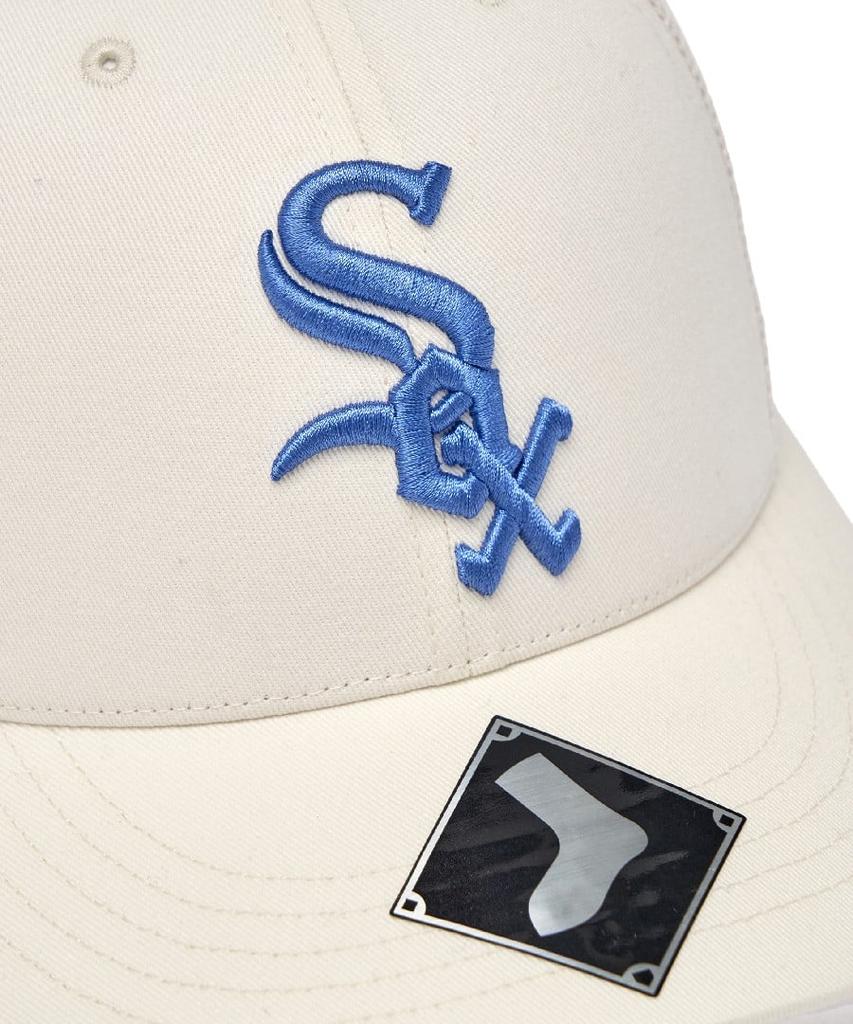 Emelbi Signature Patch Mesh Cap Chw (Cream)