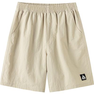 Balabala Kids' Unisex Water-Repellent Cool-Feel Loose Mid-Pants