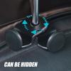 Car Fastener Hanging Hook Headrest Clip Hooks For Bags Clothes Coats Auto Storage Holder Hanging Bag Organizer