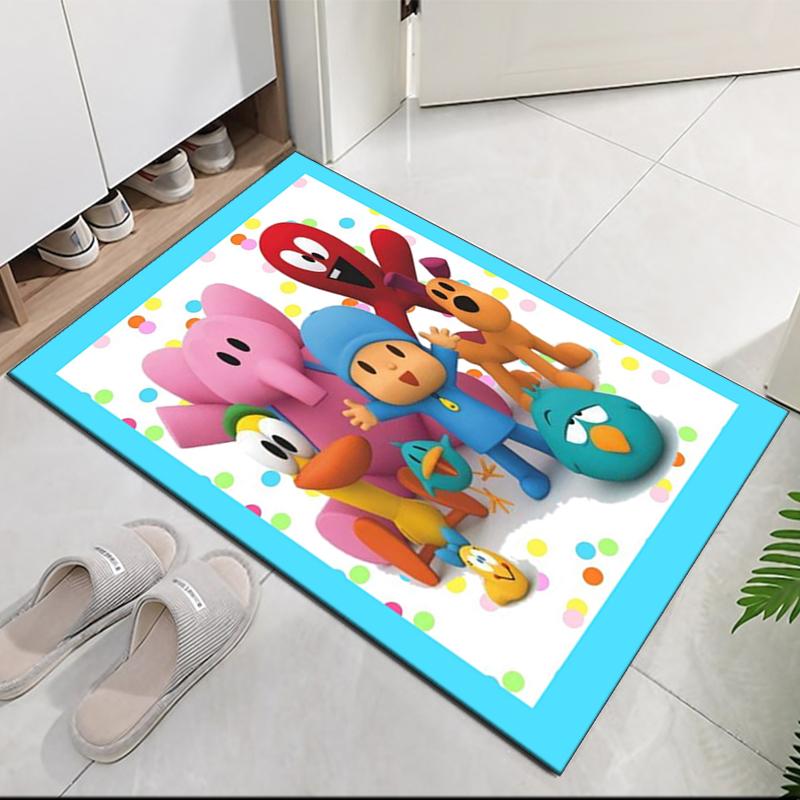Alfombra Estampada de Pocoyó, para Silla de Oficina Sala de Estar Dormitorio Cocina Decoración Regalos.