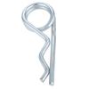DRELD 20/10/5/2/1pcs Steel Double Ring Cotter Pins Double Coil R Clip Retaining Cotter Hair Pins for Trailer Stroller Cargo Boat