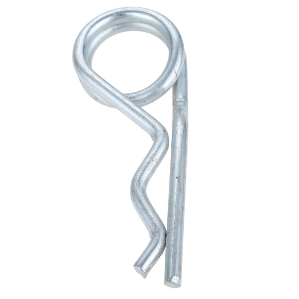 DRELD 20/10/5/2/1pcs Steel Double Ring Cotter Pins Double Coil R Clip Retaining Cotter Hair Pins for Trailer Stroller Cargo Boat