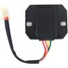 Motorcycle Voltage Rectifier 4 Wires Voltage Regulator Rectifier for GY6125 GY6150 GY6 125cc 150cc Scooter ATV Quad Motorcycle Voltage Regulator
