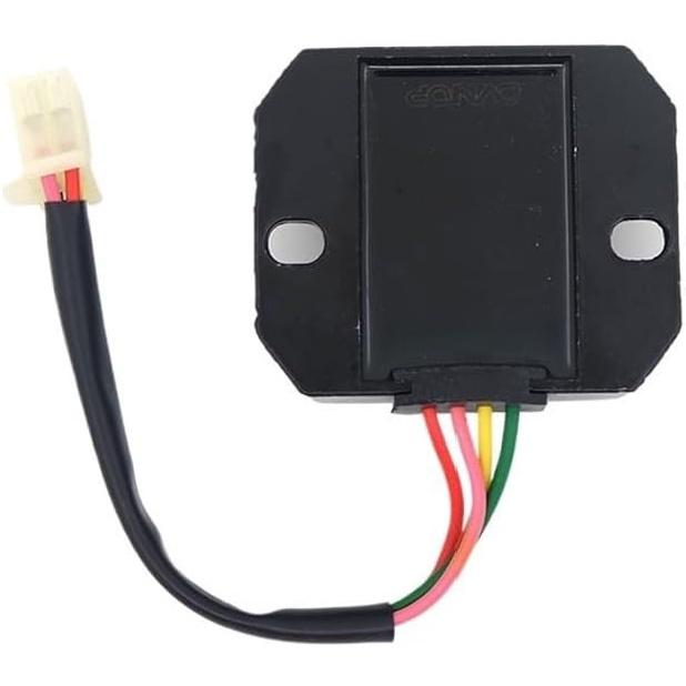 Motorcycle Voltage Rectifier 4 Wires Voltage Regulator Rectifier for GY6125 GY6150 GY6 125cc 150cc Scooter ATV Quad Motorcycle Voltage Regulator