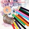 3.5-inch Round Barrel Water-Soluble Colored Pencil Set for Drawing