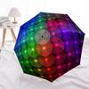 1pc Colorful SphereAutomatic Folding Umbrella, Portable & Foldable Design with 8 Ribs, Casual Outdoor Accessory yy250804254