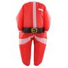 Inflatable Santa Suit Vivid Colors Battery Powered Inflator Polyester Inflatable Christmas Suit for