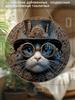 2D Flat Wooden Hanging Decorative Signs, Family Wall or Door Decoration, Garden Decoration, Housewarming Gifts for Friends