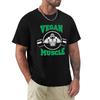 Vegan Muscle Gorilla Strong Mask Tshirt Tshirt Novelty Graphic Tee Shirt