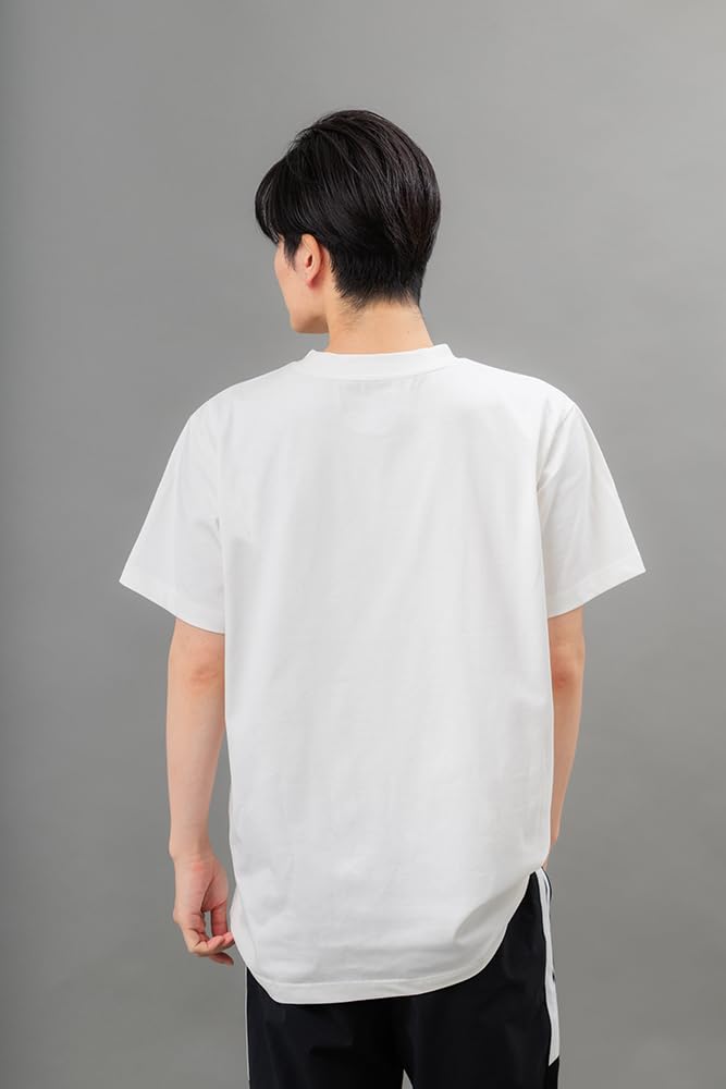 MIKASA Short Sleeve Size Small T-Shirt, Off-White, (Unisex) 2600-OWS