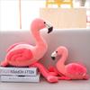 Flamingo Plush Toy Pillow Cushion For Kids Soft And Cuddly, Short Plush Fabric, Pink, 25cm/35cm/50cm