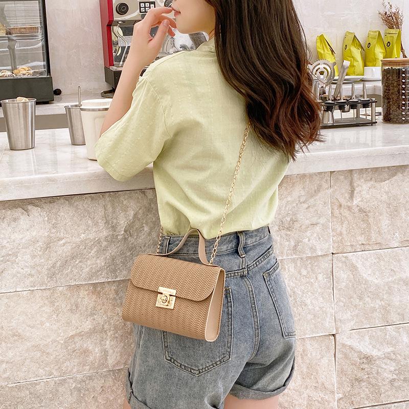 Sac à main chaîne tendance printemps: Sac Bandoulière pour Femmes Épaule, Téléphone et Pièces