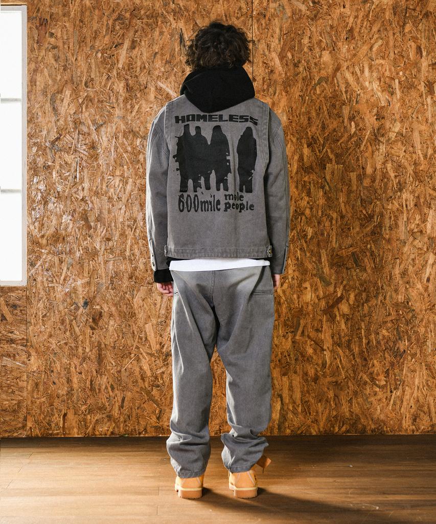 Dominant H.L Washing Work Jacket Charcoal