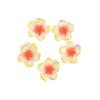 AWAYTR 5Pcs/Set Sweet Plumeria Hairpin Hair Clips For Kids Girls Flower Hairpins Mini Hair Clips Duckbill Clip Hair Accessories