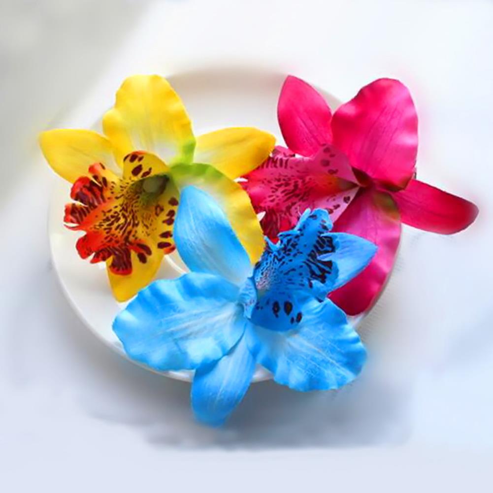 Hawaiian Flowers Hair Clips Women Bohemian Hairpin Bridal Barrettes Beach Wedding Flower Holiday Side Clip Hair Accessories