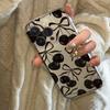 Black Cherry Phone Case for iPhone 17 Air 16 15 14 13 12 11 Pro Max Plus Mini Xs X 8 7 Soft Transparent Cover Fundas Accessory