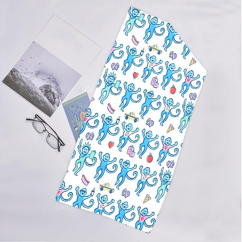 Monkey Fashion Beach Towel: Ideal for Summer Adventures Soft, absorbent and quick drying suitable for swimming and bathing