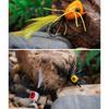20pcs Fly Fishing Lures Fishing Popper Realistic Outdoor Fishing Lures with Hooks for Salmon Bass Pa