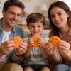 Slow Rebound Bread Squeeze Toy Double-Sided Sensory Fidget Toy  Gift For Kids
