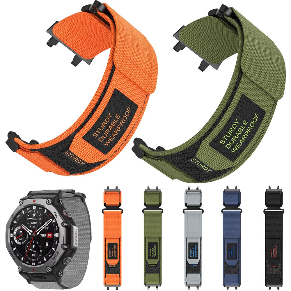 Λουράκι Νάιλον για Ρολόι Huami Amazfit T-Rex 3 Λουράκι για Έξυπνο Ρολόι Amazfit Trex3 Εξωτερικού Χώρου Θηλιά Αθλητικό Βραχιόλι Καρπού Με Εργαλείο