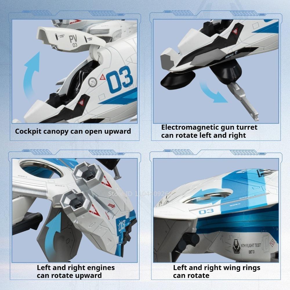 1:48 1:120 Hanguang General VTOL Platform Model Toy Car Movable Parts Aerospace Lovers Models Toys Ideal Ornament Gifts