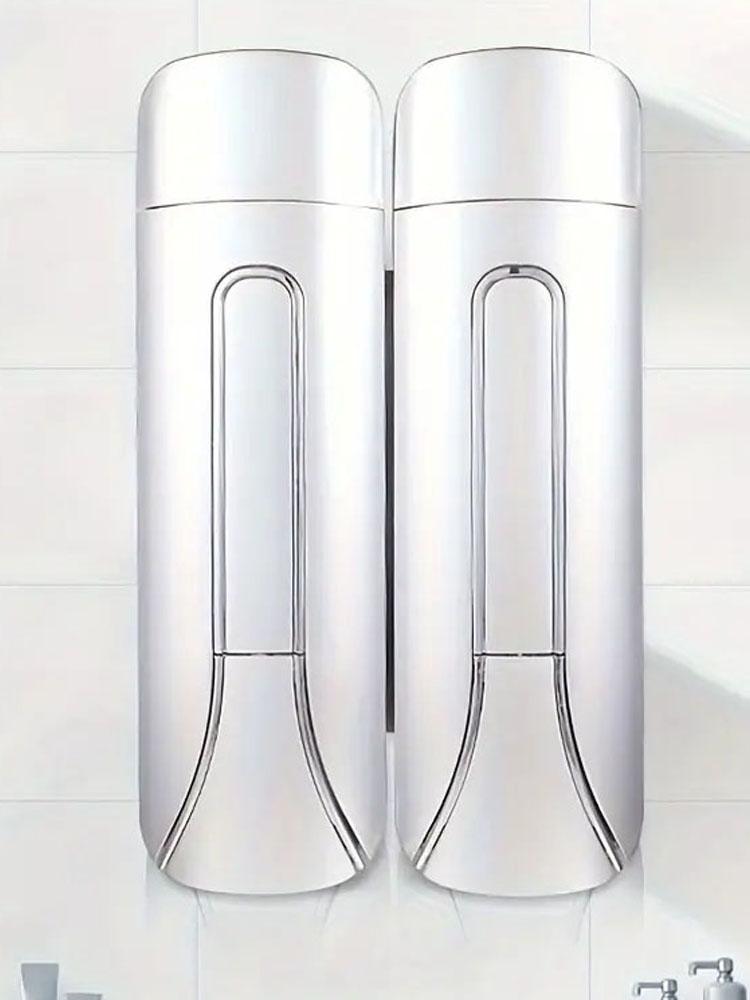 Wandmontierter Flüssigseifenspender Badezimmer Duschgelbehälter Shampoo Flasche Handpresse für Küche Badezimmerzubehör