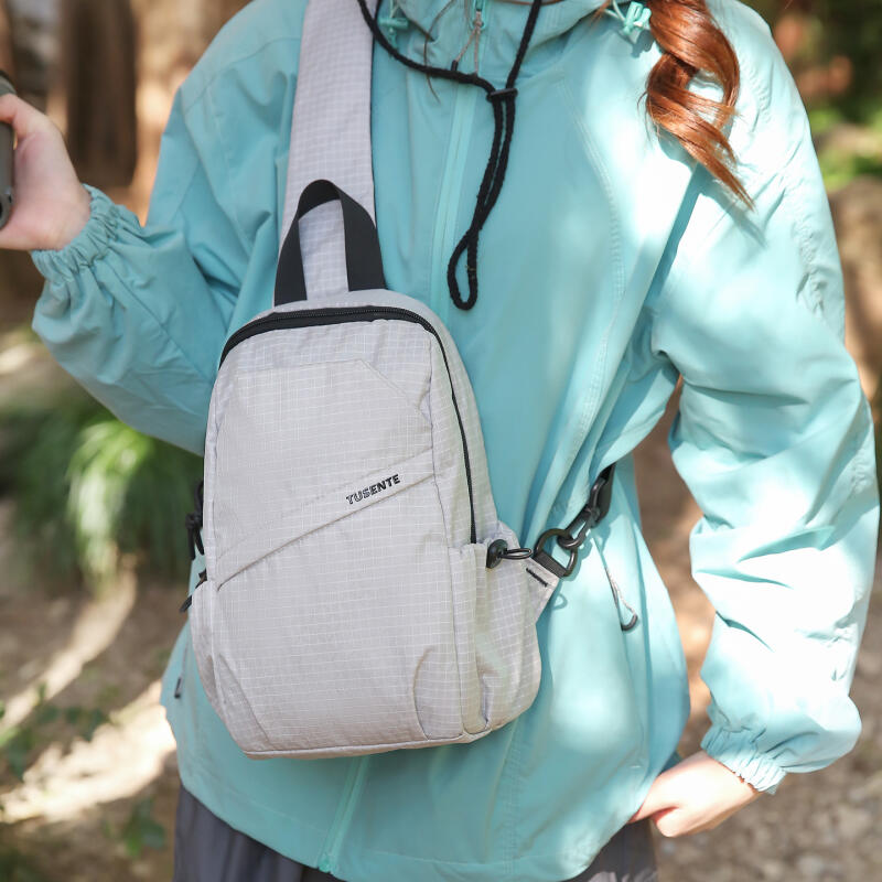 Multifunctional Chest Bag Men's And Women's Riding Outdoor Mountaineering Small Backpack Lightweight Waterproof Travel Crossbody Bag