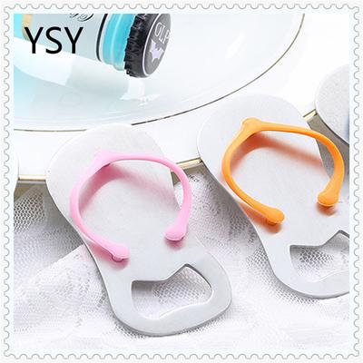 Niedliche Flip Flop Thong Beach Theme Flasche Offner Brautdusche