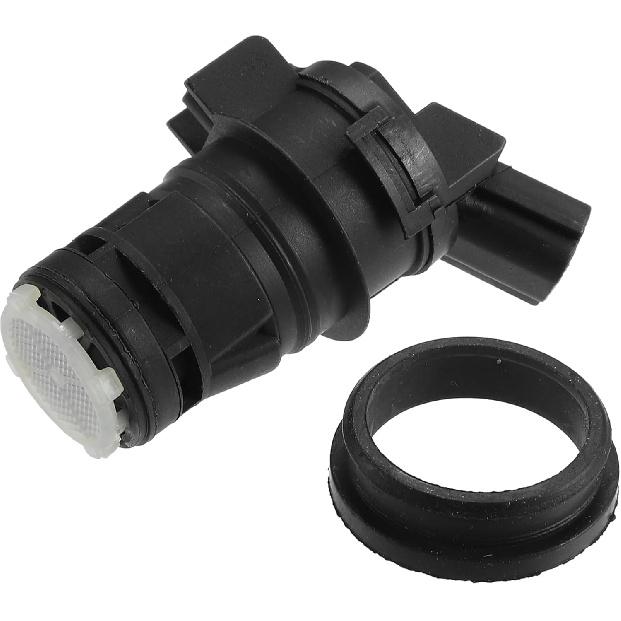 Windshield Washer Pump for Chrysler 300 2005-2023 Car Windshield Washer Pump Motor Replacement No.05139113AA - Plastic Black - 1 Pc