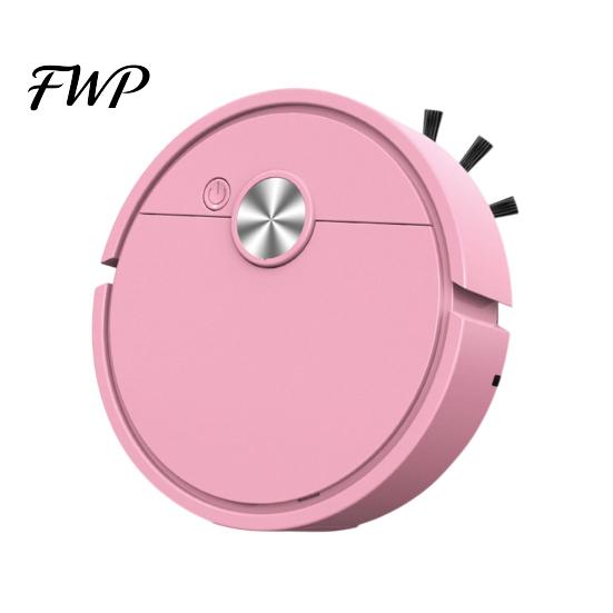 Wydajny Odkurzacz Robot do Czyszczenia Podłóg Samochodowych, Mini Robot Odkurzający, 3 w 1 Odkurzanie Mopowanie Robot Odkurzający, Usuwanie Sierści Zwierząt, Smukły, Bezprzewodowy, Samoczynnie Ładujący