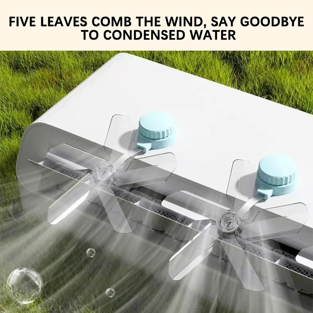 Wind Deflector Room Airs Conditioner Window Baffle Silicone Suction Fan Shaped Anti Direct Blowing Deflector