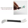 For Stainless Steel Trim Removal Tools Car Trim Puller Pry Bar Dual Ends Pry Tool