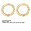 2Pcs Women Plastic Hair Rope Telephone Wire Hair Band High Elastic Hair Tie Headband Hair Styling Tools