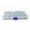 Blue & White M4.2 Zinc Countersunk Phillips Self-Drilling Screws for Home Improvement & Engineering - Box Set