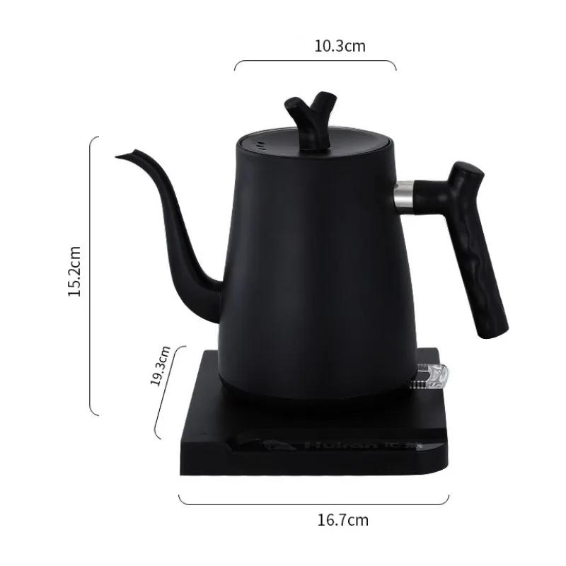 1000ML Gooseneck Electric Kettle Hand Brewed Teapot Heating Water Bottle 220V Large-capacity Thermostatic Power-off Protection