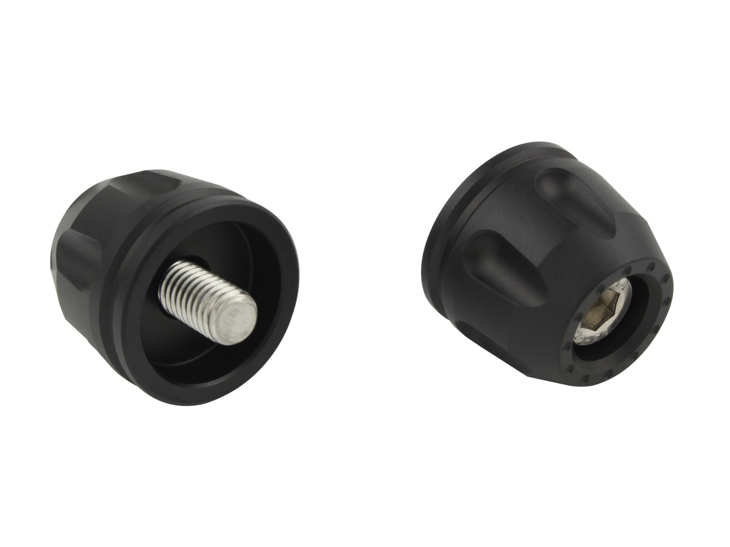 POSH FAITH Motorcycle Supplies Handlebar End Revolver End Kawasaki Genuine чёрный