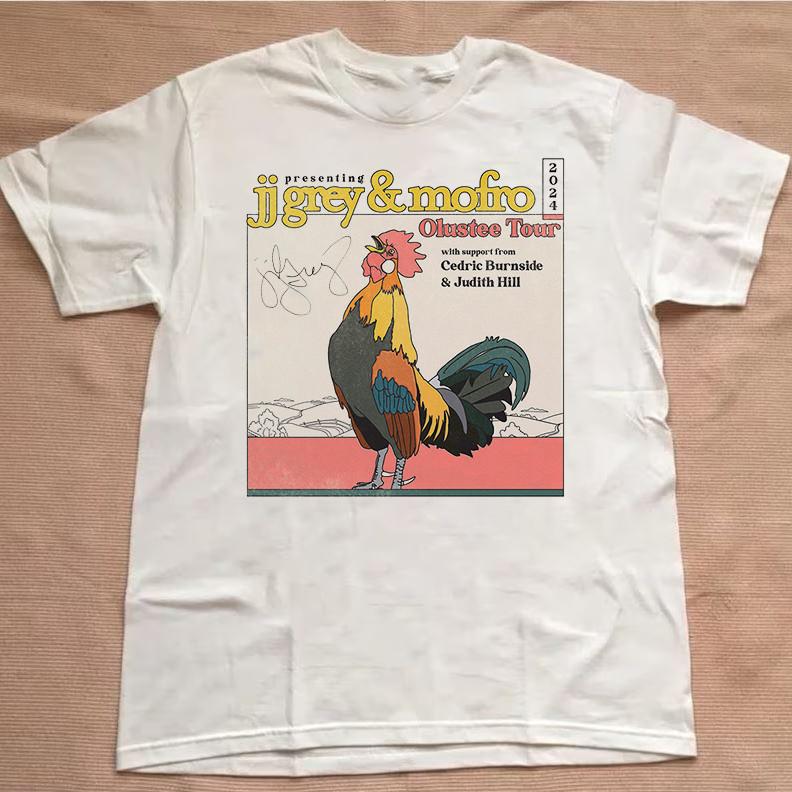 Футболка унисекс группы JJ Grey & Mofro, тур Olustee, все размеры S-2345XL CS84 XXL