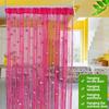 Rose Thread Curtains Fashionable And Elegant Floral Door Curtains For Room Suitable For Room. Each