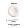 Deou Xingguang Modern Ceramic Deep Rimmed Plate