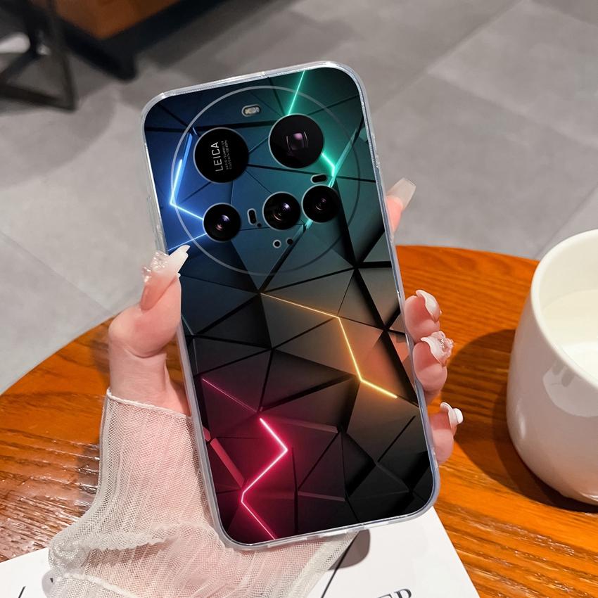 For Xiaomi Mi 12 10 11 15 Ultra 15T Phone Case Cute Ragdoll Bear Patterns Transparent Slim TPU Anti Slip Protective Soft Back Cover For Xiaomi Housing