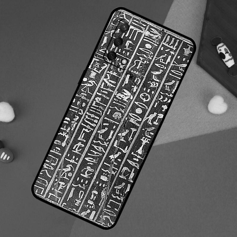 

Egyptian Hieroglyphics Case For Oppo A78 A18 A38 A74 A94 A54 A58 A98 A80 A60 A40 A96 A76 A16 A15 A17 A57 A5 A6 Pro OPPO A96 4G