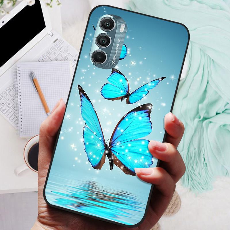 For Moto G Stylus 5G 2022 Case Black Cover Lion Wolf Silicone Soft Back Cases For Motorola Moto G Stylus 4G 5G Protective Shell